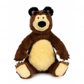 Jucarie de plus famosa masha and bear- urs 28 cm, ha05201