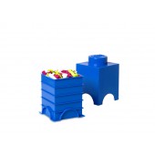 Cutie depozitare lego 1 albastru inchis