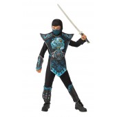 Costum de carnaval - Ninja Dragon Albastru