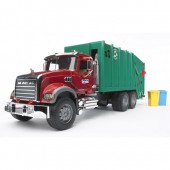 Jucarie utilaj bruder camion gunoi  construction - mack granite, br02812