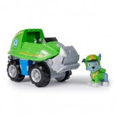 Figurina si vehicul paw patrol jungle rocky's turtle vehicle, spm6067778-20143426