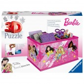 Puzzle 3d cutie depozitare barbie 216 piese
