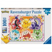 Puzzle personaje pokemon 100 piese