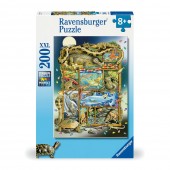 Puzzle reptile 200 piese