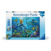 Puzzle sirene si delfini 100 piese