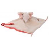 Comforter paturica senzoriala bebe elefant, moulin roty