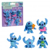 Disney stitch - set 5 mini-figurine blister
