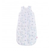 Sac de dormit copii, somnorosul koala albastru, din bumbac 130 cm, 2.5 tog