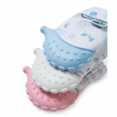 Manusa bebelusi pentru dentitie scratch gloves (culoare: gri)