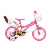 Bicicleta copii 12" - Barbie roz
