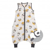 Sac de dormit cu picioruse Bamboo Panda 100 cm 0.5 Tog