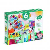 Joc creativ casa animalelor, djeco