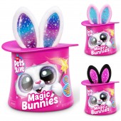 Pets alive - jucarie de plus interactiva cu accesorii surpriza, iepurasul magician, diverse modele