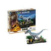 3D Puzzle - Blue, 57 piese