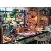 Ravensburger - puzzle magazinul mestesugurilor 1000 piese design nou