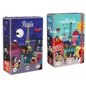 Puzzle londji, noapte si zi la paris