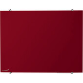 Legamaster tabla magnetica din sticla 100x150cm culoare rosi