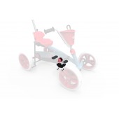 Set pedale 2 in 1 kart buzzy bloom