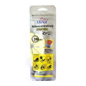 Bratara aromatizata citronella Minut, diverse culori Galben