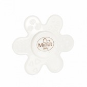 Jucarie dentitie floare silicon Minut Baby, 3+