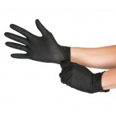 Manusi examinare nitril, nepudrate, Minut, marimea XL,negre