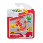 Pokemon - set 3 figurine de actiune, joltik, oddish, charmeleon w21