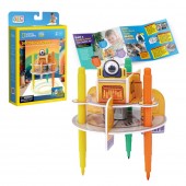 Cubic fun - puzzle 3d robot desenator 13 piese