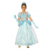 Costum de carnaval - Printesa (turcoaz)