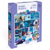 Puzzle poveste frumoasa si bestia, djeco