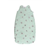 Sac de dormit de iarna, 95 cm, bumbac ranforce, friends green