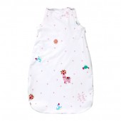 Sac de dormit toamna/iarna, pentru copii cu inaltimea maxima de 85 cm, happy lama pink