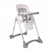 Scaun de masa, campanella, reglabil, 6-36 luni, white fluff