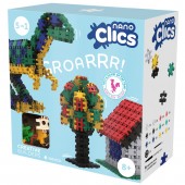 Nano clics pentru constructori creativi 500 piese, clicformers