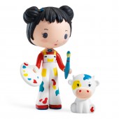 Figurine tinyly barbouille & gribs, djeco