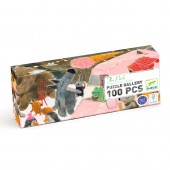 Puzzle galerie fiesta animalelor, djeco
