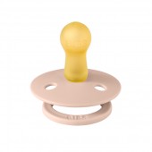 BIBS - Suzeta Colour Latex, tetina rotunda, 6+ luni, ambalaj premium-Blush