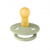 BIBS - Suzeta Colour Latex, tetina rotunda, 6+ luni, ambalaj premium-Sage