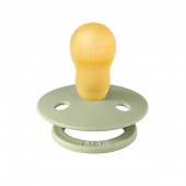 BIBS - Suzeta Colour Latex, tetina rotunda, 18+ luni, ambalaj premium-Sage