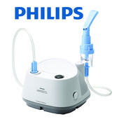 Aparat de aerosoli cu compresor Philips Respironics InnoSpire Elegance, MMAD 2.90 μm, Operare Continua, Sistem Active Venturi