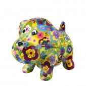 Decoratiune ceramica Caine Bruno h13 cm