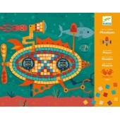 Joc creativ mozaic la volan, djeco