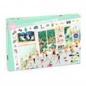 Puzzle observatie scoala de dans, djeco