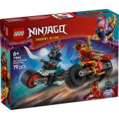 Cursa de viteză cu motocicleta lui kai