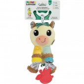 Jucarie pentru bebelusi, calutul carson clip&go, lamaze