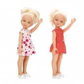 The cute mina doll, dimensions: 35 cm. heights, various models
