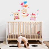 Stickere perete copii Teddy Bear - 140 x 120 cm