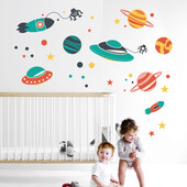 Stickere perete copii Cosmos - 81 x 48 cm