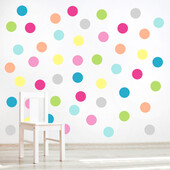 Stickere perete copii Feeria Culorilor - 114 x 112 cm
