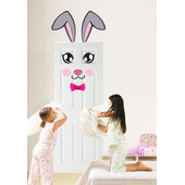 Sticker decorativ Iepuras pentru fetite - 50 x 65 cm