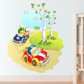 Sticker decorativ Intrecerea - 70 x 55 cm